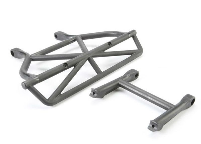 Traxxas Bumper + Halter hinten 5836