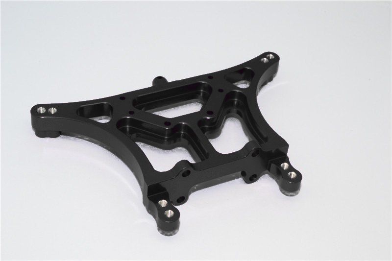 GPM Alu Dämpfersteher hinten eloxiert schwarz Traxxas 1/10 Rustler, Bandit