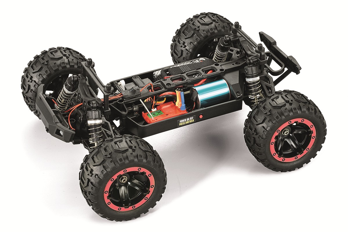 BLACKZON Slyder MT Turbo 1/16 4WD 2S Brushless Rot 540211 - Abbildung 3