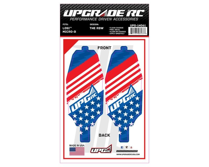 Upgrade RC Chassis Protector (The RWB) (2) für Losi Micro-B