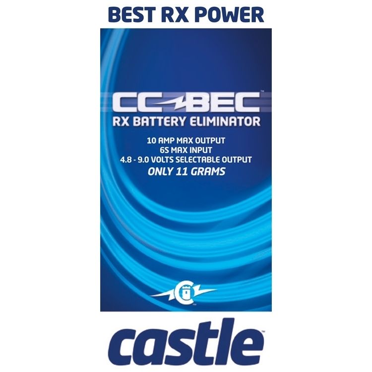 Castle BEC 10A PEAK 25V MAX INPUT SBEC 010-0004-00