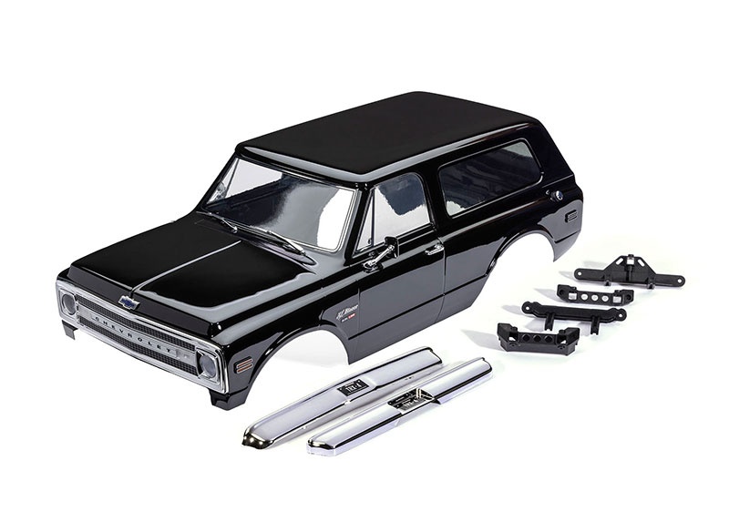 Traxxas Karosserie Chevrolet 1969 Blazer komplett schwarz TRX-4 9131-BLK