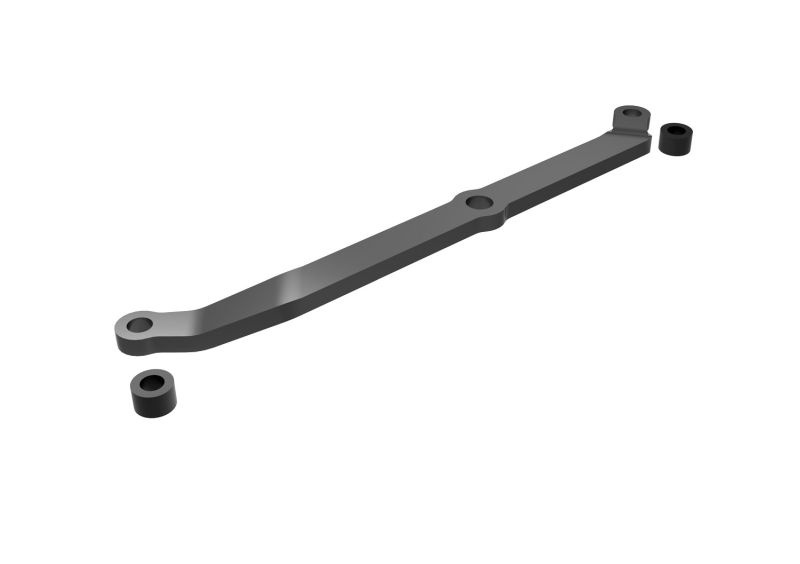 Traxxas Lenkgestänge incl. Servo Horn 6061-T6 Aluminum Dark Titanium eloxiert 9748-GRAY
