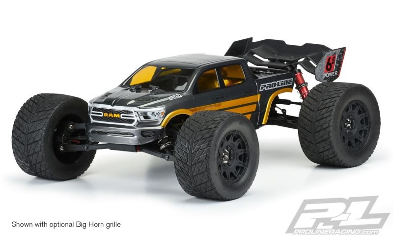 Pro-Line 2020 Ram Rebel 1500 Karo klar Pre-Cut für ARRMA Kraton 6S 3534-17