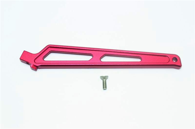 GPM Alu Chassis Verstärkung hinten rot ARRMA Talion 6s & Fireteam MAT016RR