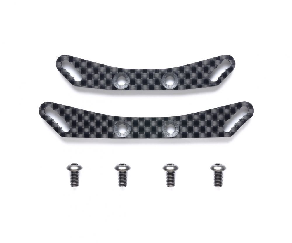 Tamiya 22005 TA08 Carbon Dämpferbrücke Vorn/Hinten 300022005