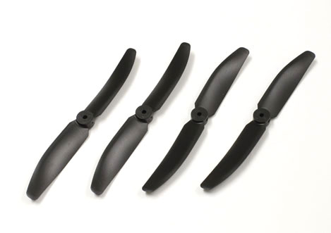 Kyosho LUFTSCHRAUBE DRONE RACER (4) SCHWARZ DR005BK - Abbildung 1