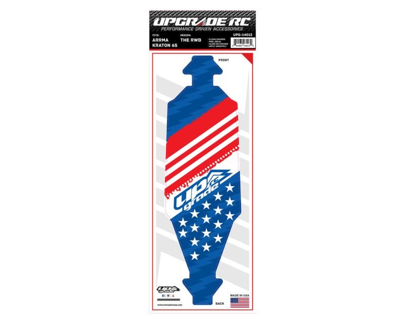 Upgrade RC Chassis Protector für ARRMA Kraton 6S (The RWB) (1)  UPG-14012