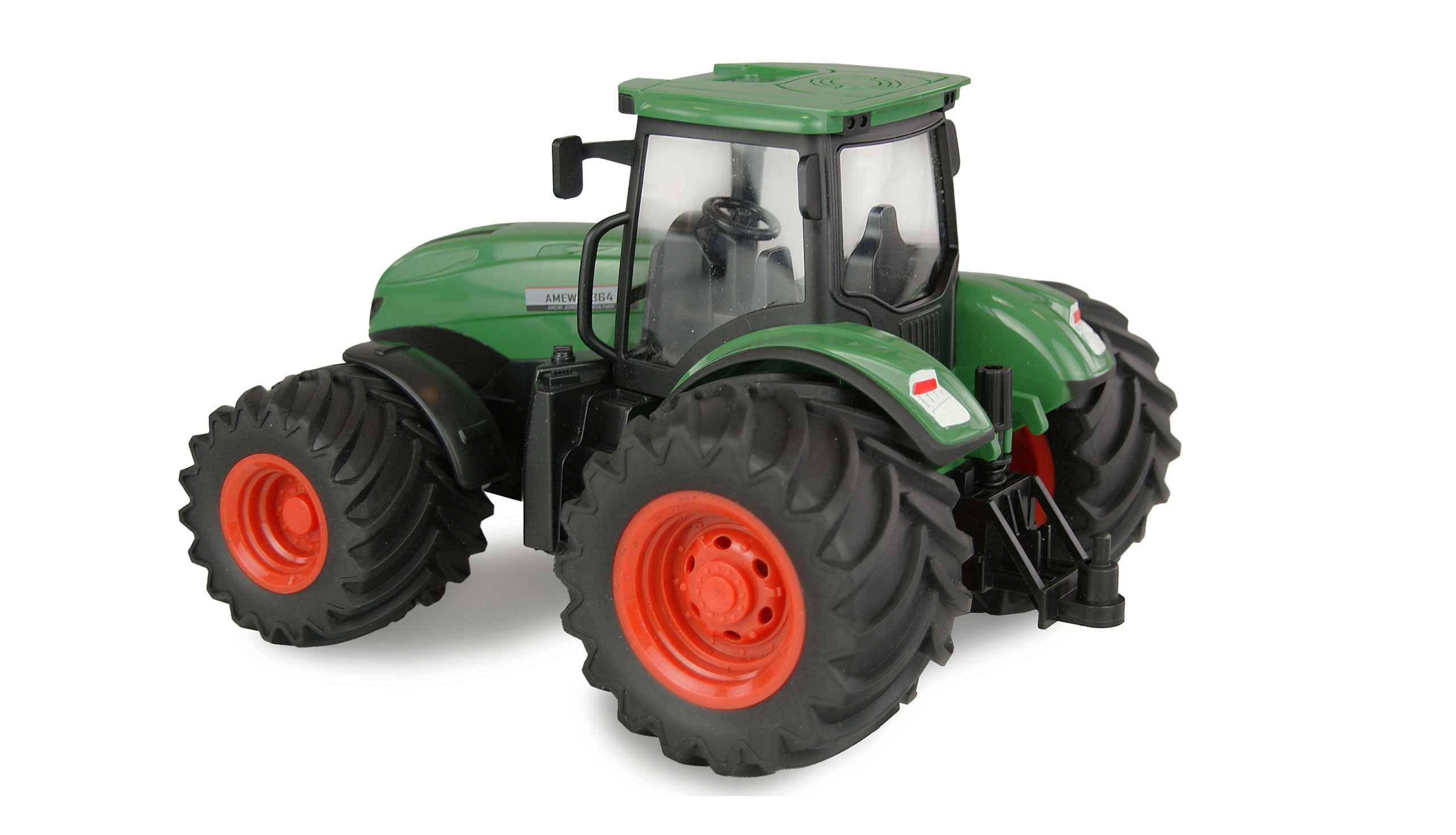 Amewi RC-Traktor mit Grubber 1:24 RTR grün 22640