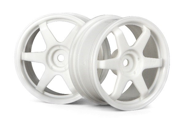 HPI Te37 Wheel 26Mm White(Omm Offset) 3835