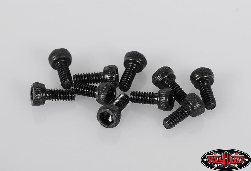 RC4WD Steel Socket Head Cap Screws M1.6 x 4mm (10) Z-S1232