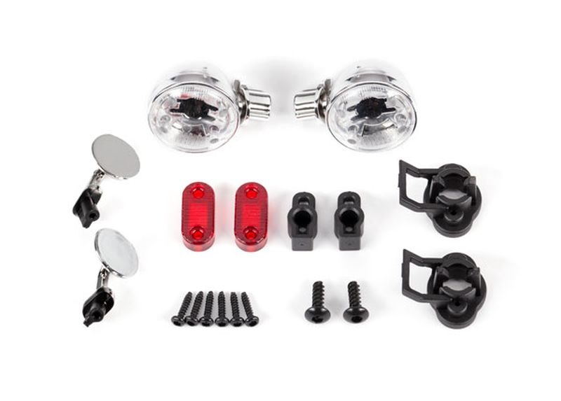 Traxxas Seitenspiegel & Frontlichter +KT 9334