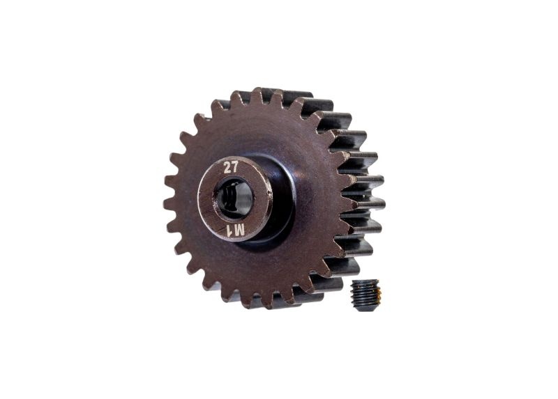Traxxas Motorritzel 27Z Stahl gehärtet für 5mm Welle (Modul 1)  6480R