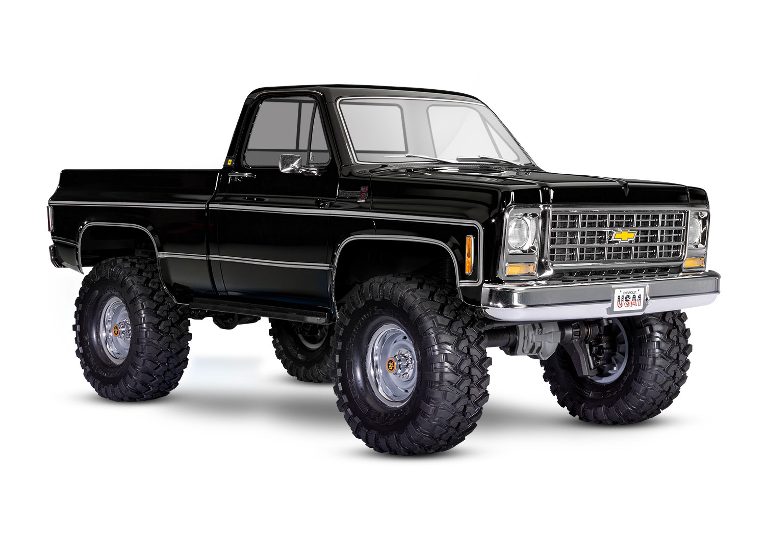 TRAXXAS TRX-4 Chevy K10 Truck XLT Crawler Schwarz RTR 92154-4 - Abbildung 1