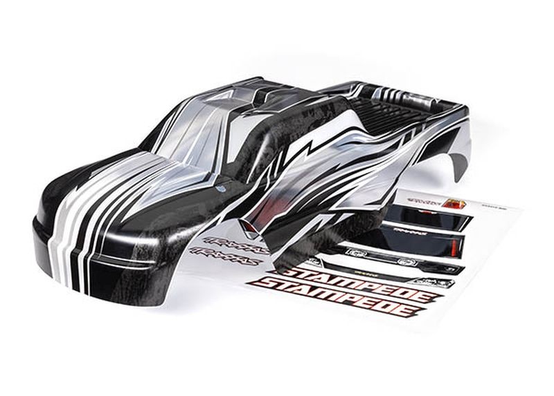 Traxxas Karo Stampede ProGraphix (Lackierung Grundfarbe fehlt)+Decal 3651L