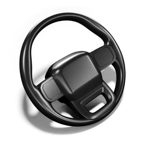 Bittydesign Steering Wheel for ROCK1 1/10 Crawler Interior Cockpit BDCR-RK1-SW