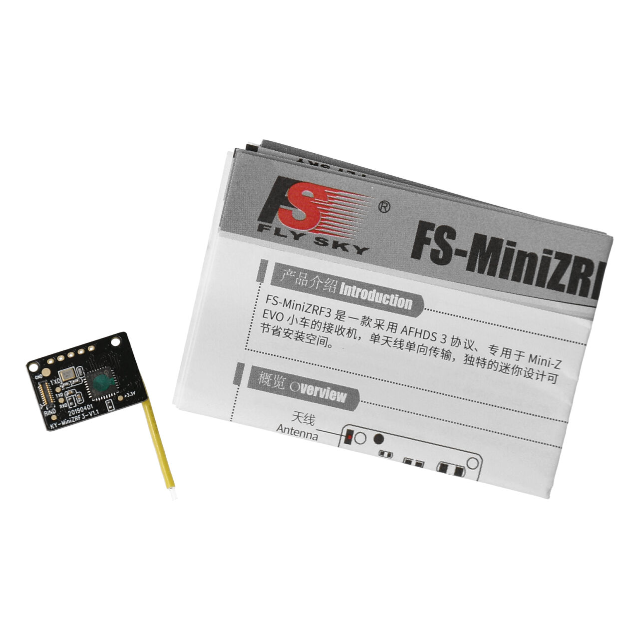 Flysky Mini-Z EVO Car Receiver AFHDS 3 FS061