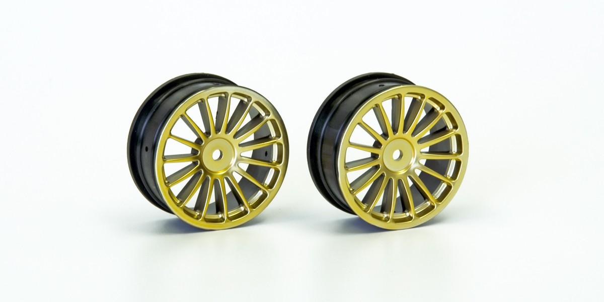 Kyosho FELGEN 1:10 (2) 24MM GOLD FW06 VZH003G