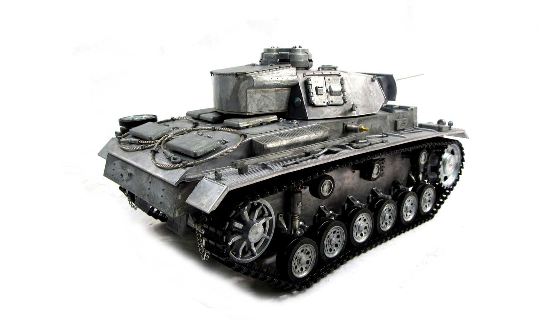 Amewi Panzer III Professional Line BB/UP Vollmetall True Sound 23079 - Abbildung 4
