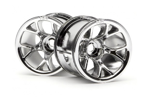 HPI MT-1 MT Felgen hinten Chrom 2197