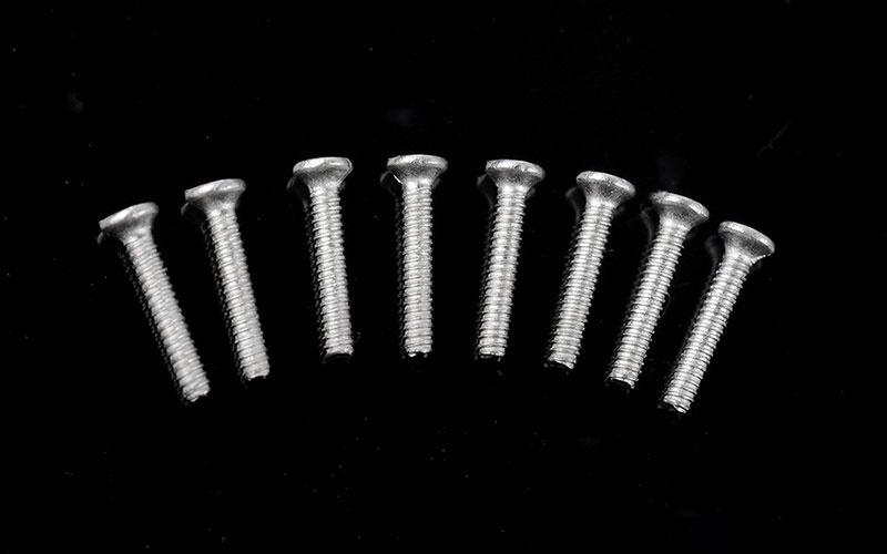 RC4WD Phillips Flat Head Screws M1 x 6mm (Silver) Z-S0394