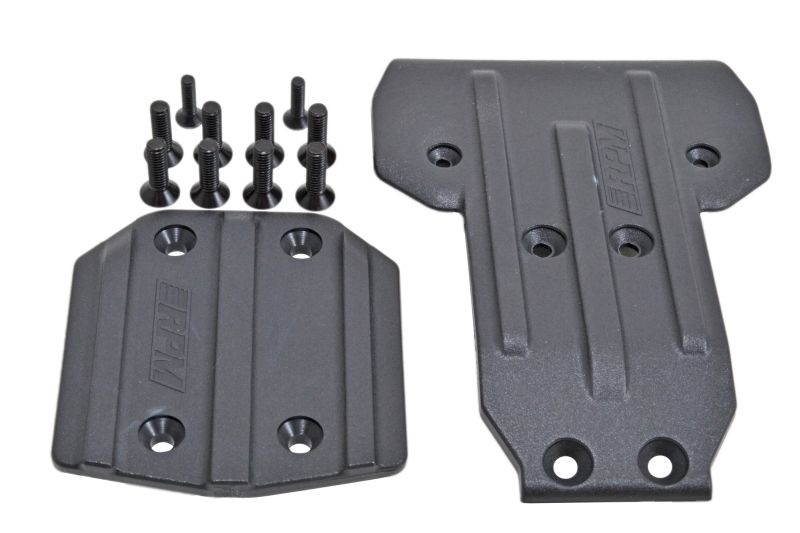 RPM Skid-Platte v/h schwarz Losi Tenacity (SCT, T & DB) 73182 - Abbildung 1