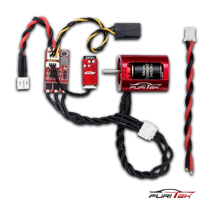 FURITEK Folivora Brushless power system for Kyosho MiniZ-4x4 Kyosho Miniz 4X4 - Combo FUR-2127