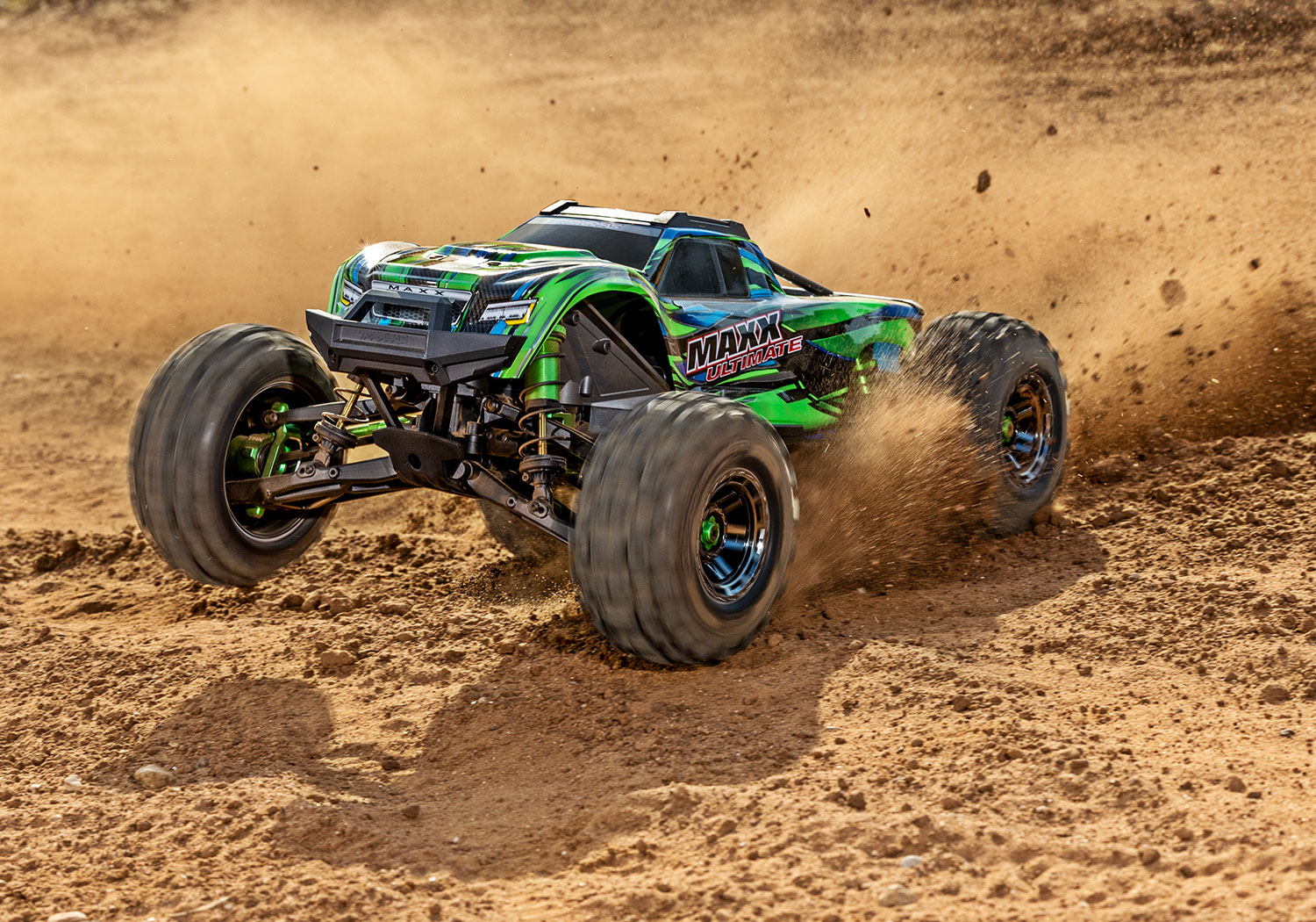 Traxxas MAXX Ultimate 4x4 grün 1/10 Monstertruck RTR Brushless, ohne Akku/Lader 89087-4 - Abbildung 8