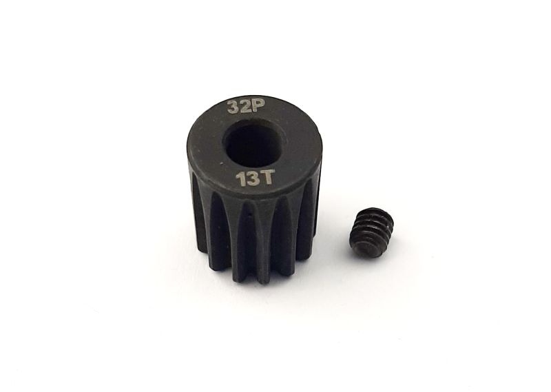 H-SPEED Ritzel 13 Zähne 32dp, 5mm Stahl (M0.8) HSPX213 - Abbildung 1