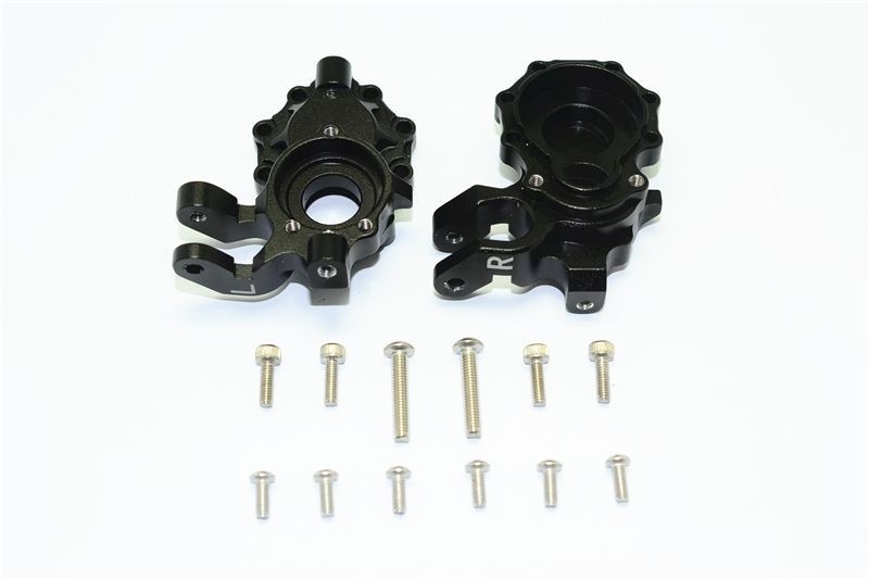 GPM Alu Lenkhebel vorn schwarz Traxxas Traxxas4 & 6
