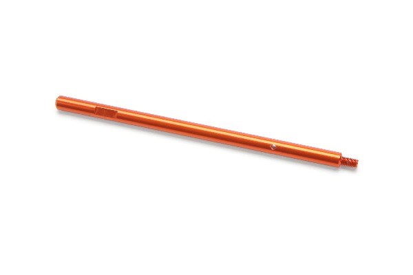 HPI ALUMINIUM HINTERACHSWELLE 6.3x130mm (ORANGE/FT) 103018