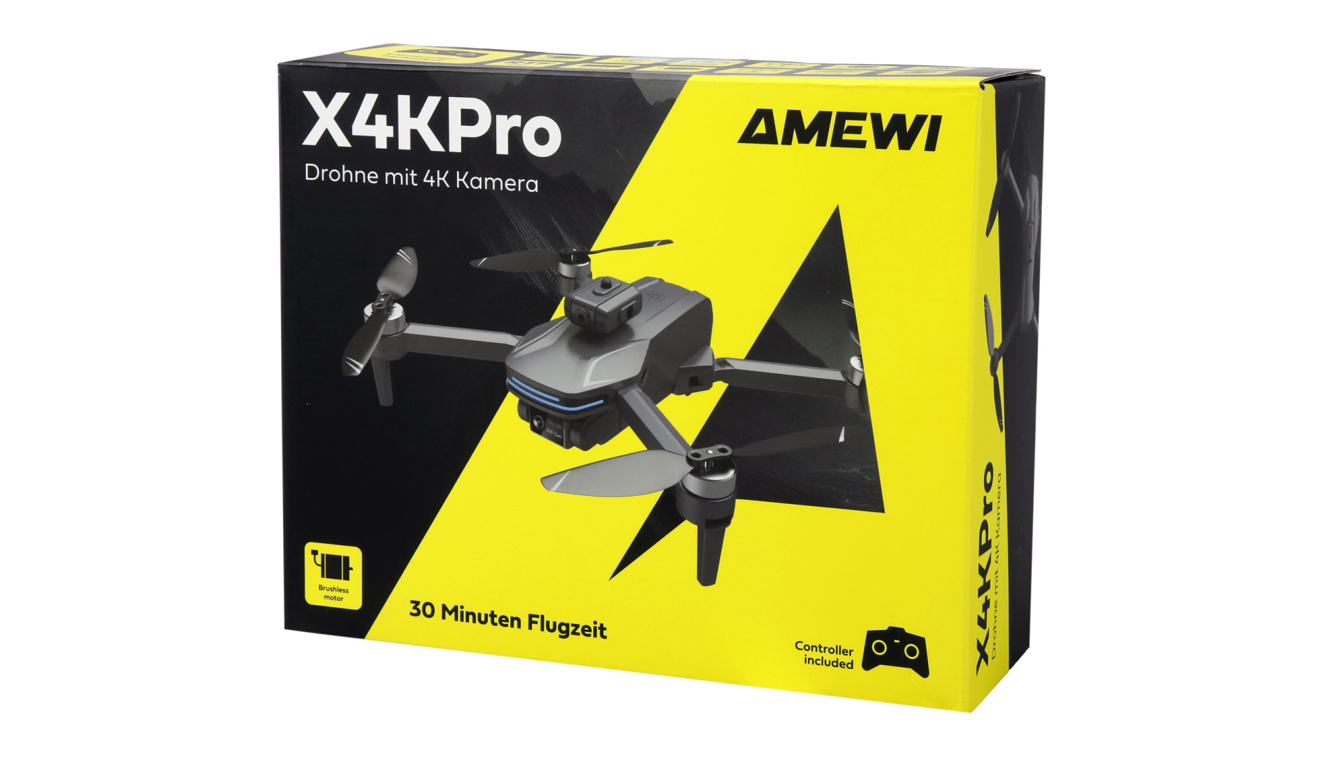 Amewi AMXFlight X4KPro Brushless-Drohne mit Kamera inkl. 2 Akkus 25363 - Abbildung 8