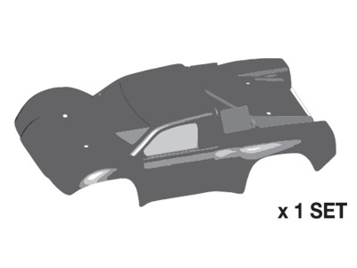 Amewi MA370 Body Transparent AM10SC MA370