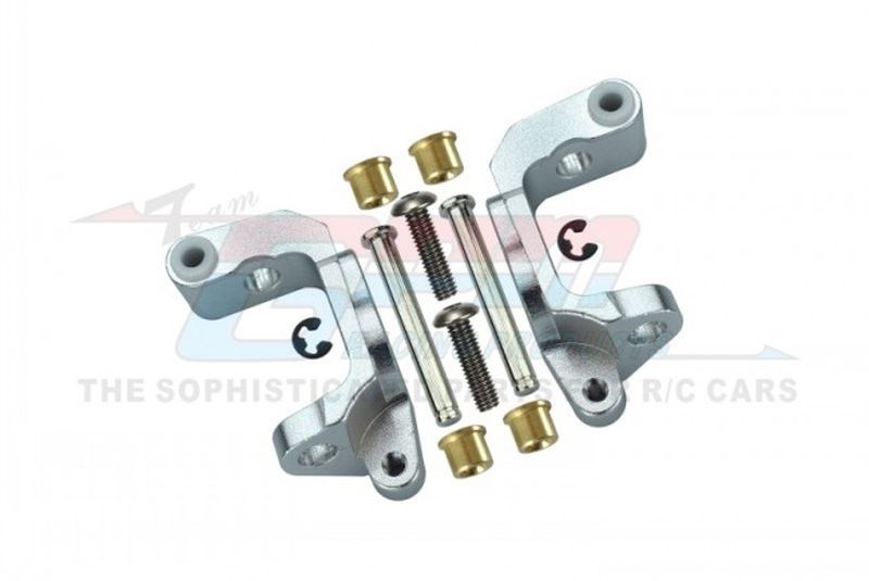 GPM Aluminium C-Hub vorn silber HPI Bullet Nitro 3.0 BMT019S