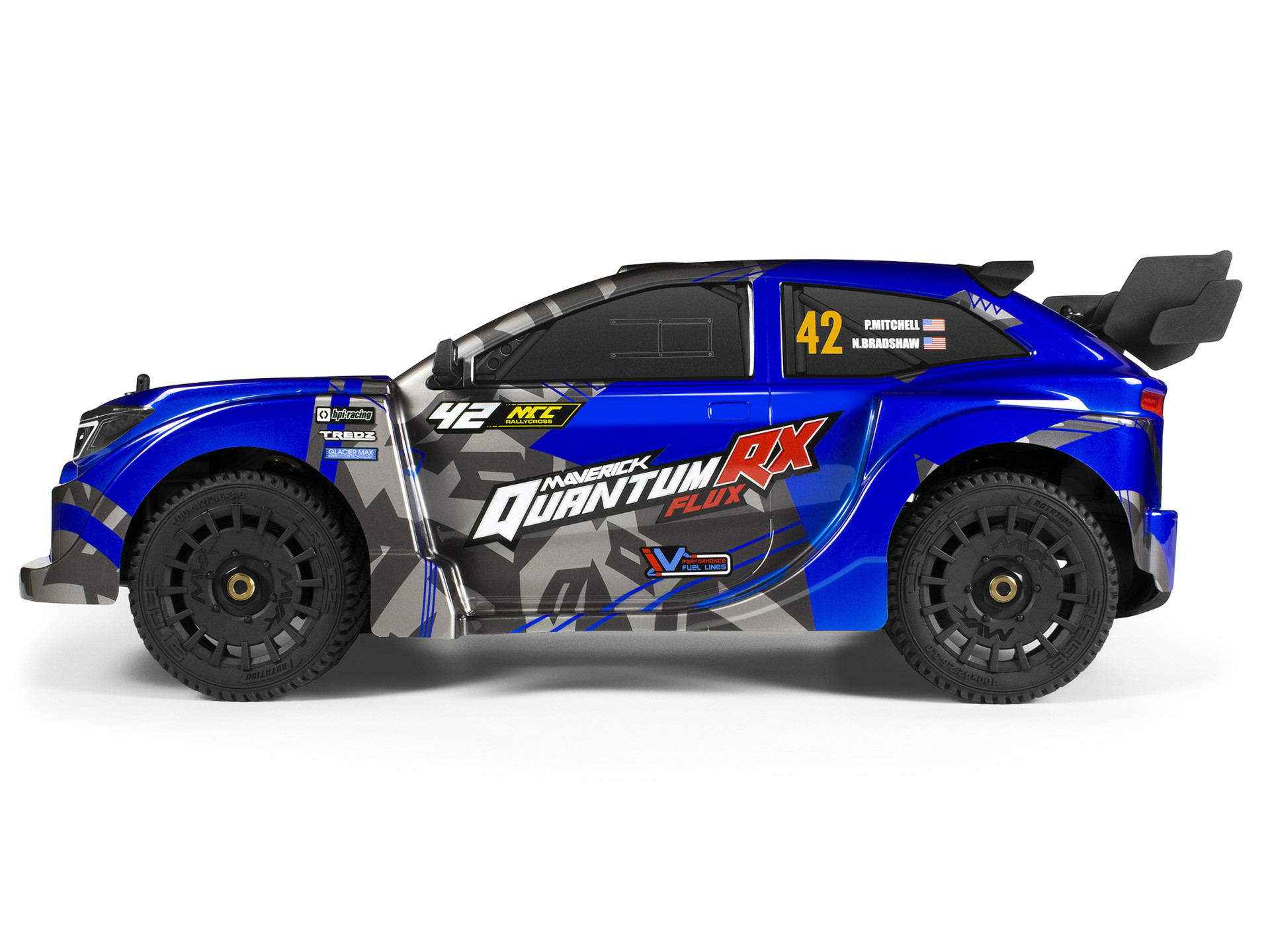 MAVERICK QuantumRX Flux 4S 1/8 4WD Rally Car Blau 150360 - Abbildung 3