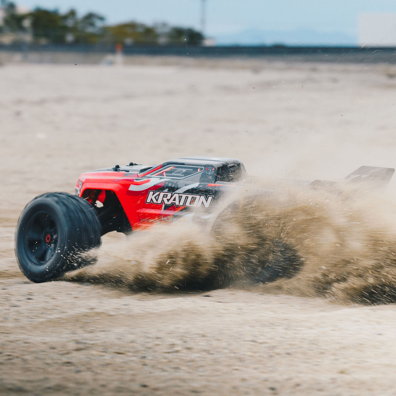 ARRMA KRATON 6S 4WD BLX 1/8 Speed Monster Truck RTR Red ARA8608V5T1