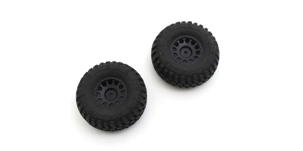 Kyosho Verklebte Reifen (2) Interco Tyres Mini-Z 4X4 MX01 MXTH003B