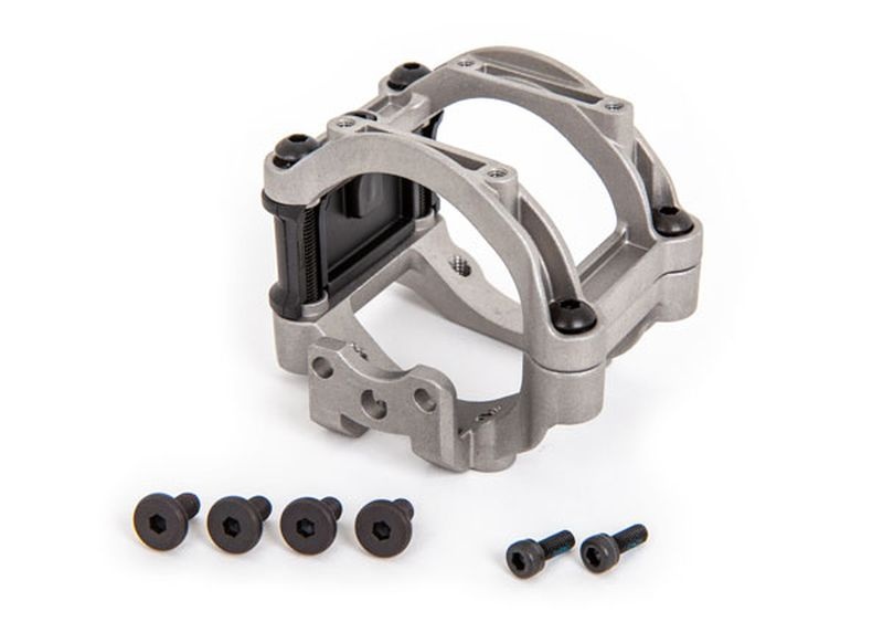 Traxxas Motor-Halter Alu (oben unten unten) + Motorhalter-Spacer + H 9589