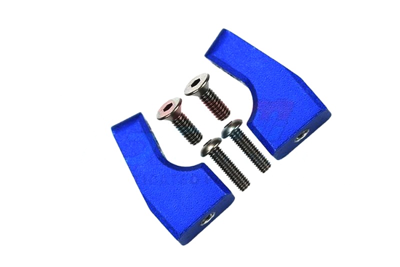 GPM ALUMINUM SERVO MOUNT Team Losi Mini-T 2.0 blau