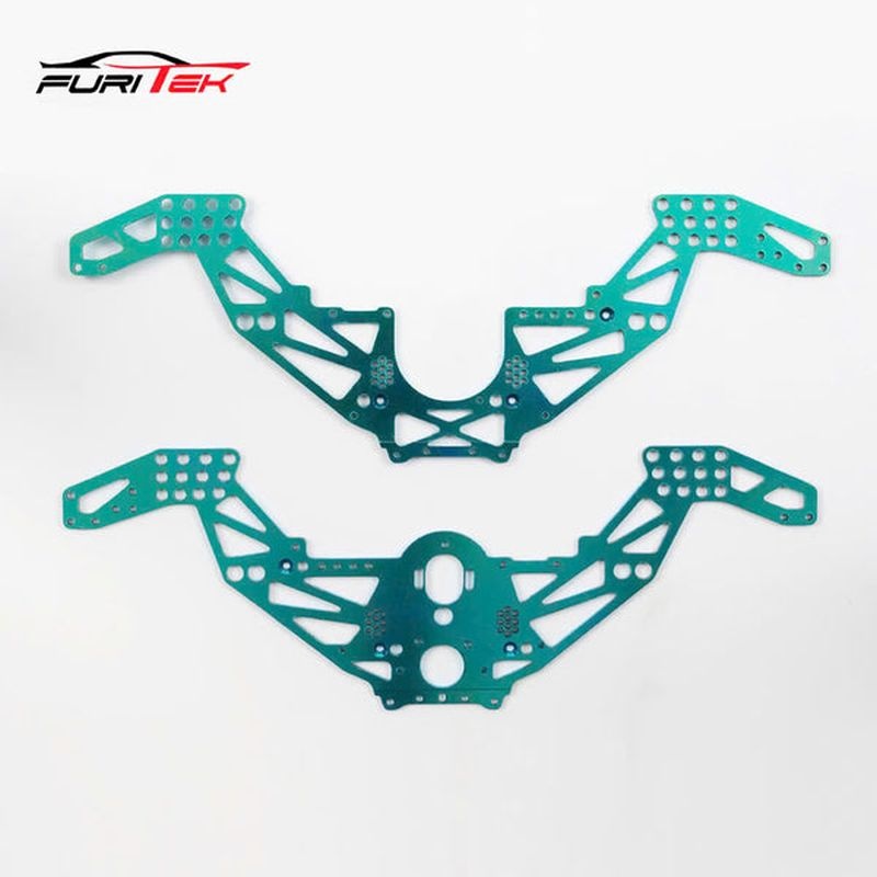 FURITEK Rahmenkit Titan grün für Losi 1/18 LMT FUR-2588