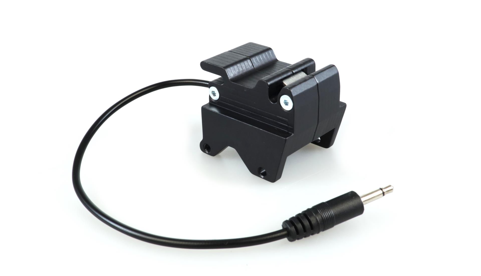 Amewi Elektronisches Schnellwechselsystem für Bagger 1:14 CNC Aluminium, schwarz 28367