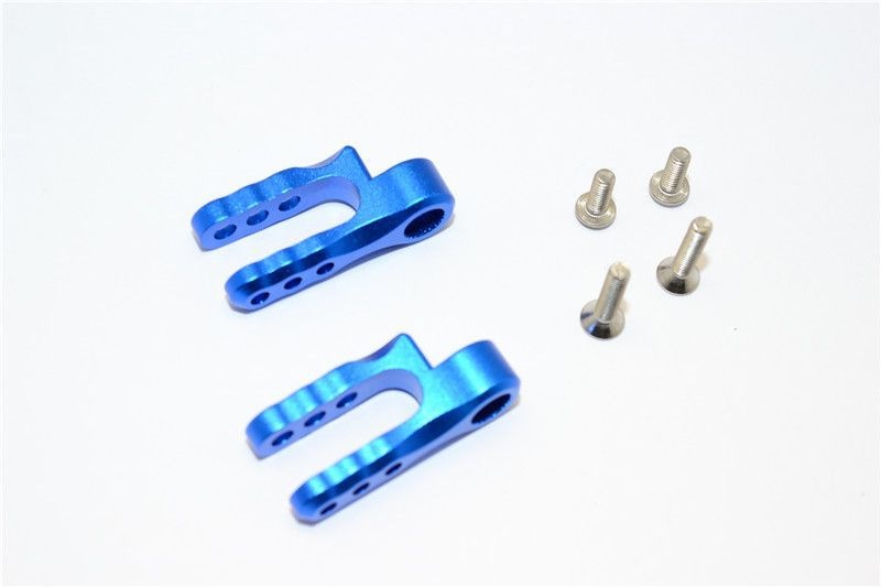 GPM Alu Servohalter blau Traxxas 1/10 E-Revo Alt & 2.0