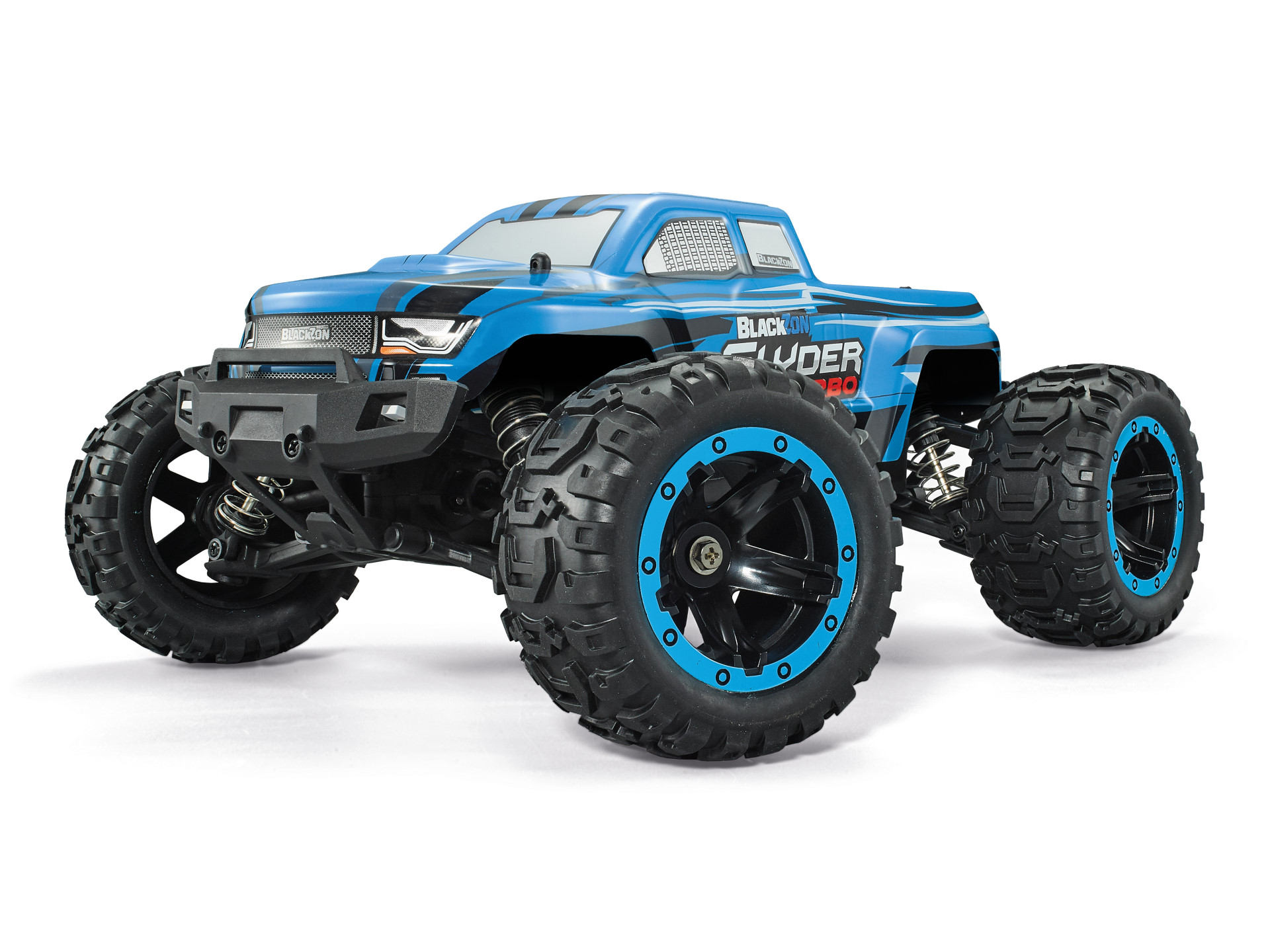 BLACKZON Slyder MT Turbo Blau 1/16 4WD Brushless Monster Truck 540201 - Abbildung 1