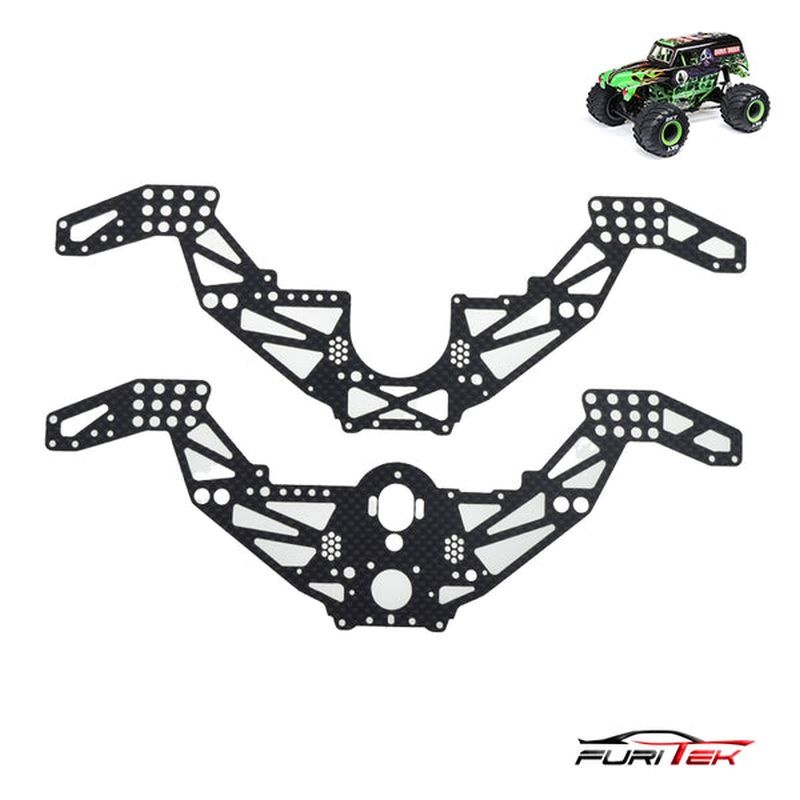FURITEK Rahmenkit Carbon Fiber für Losi 1/18 LMT FUR-2580