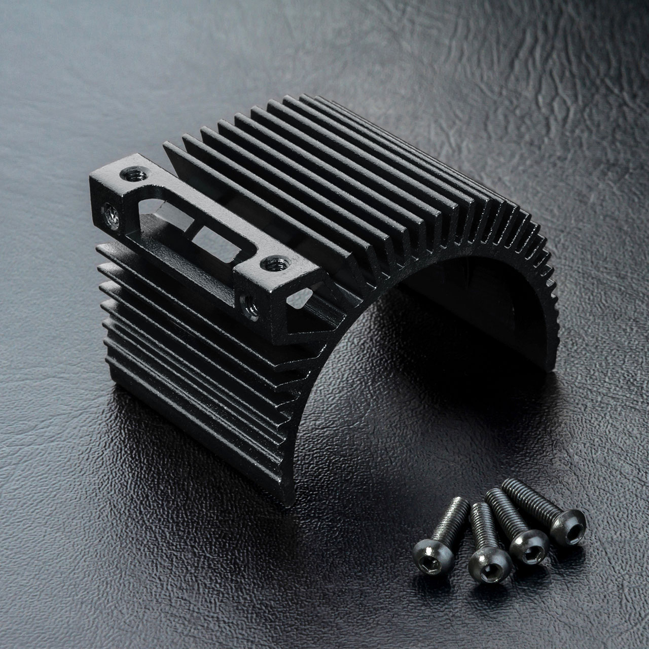 820100BK Motorkühlkörper Alu schwarz