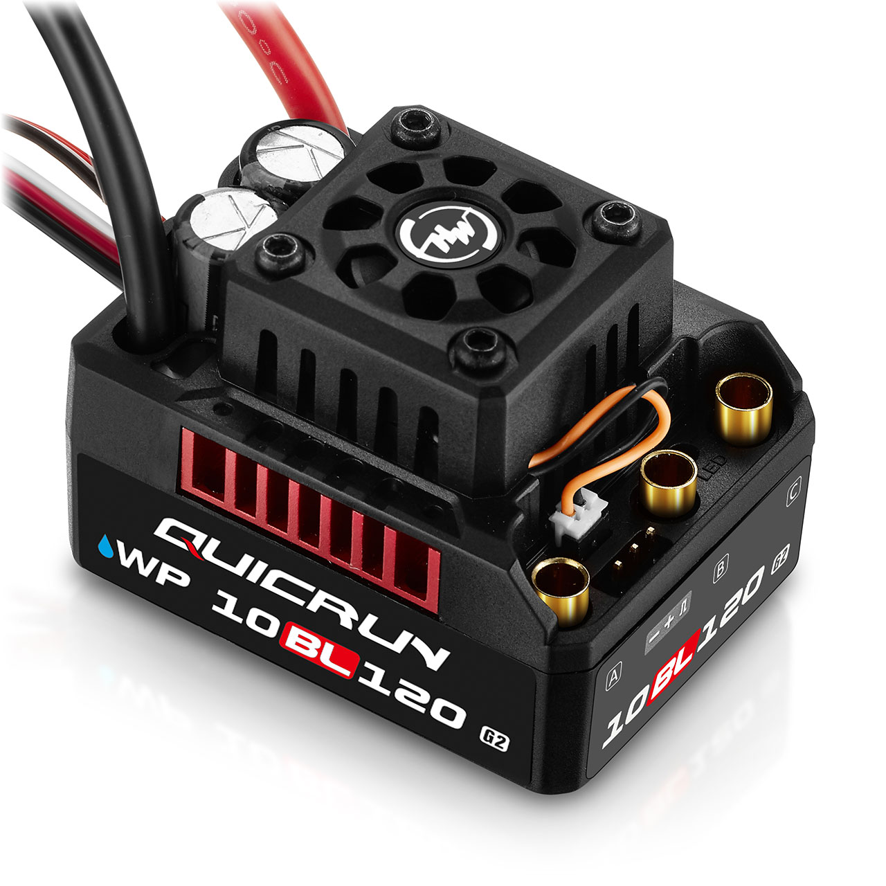 Hobbywing QuicRun WP10BL120 G2 Brushless ESC 120A 2-4s 30107200