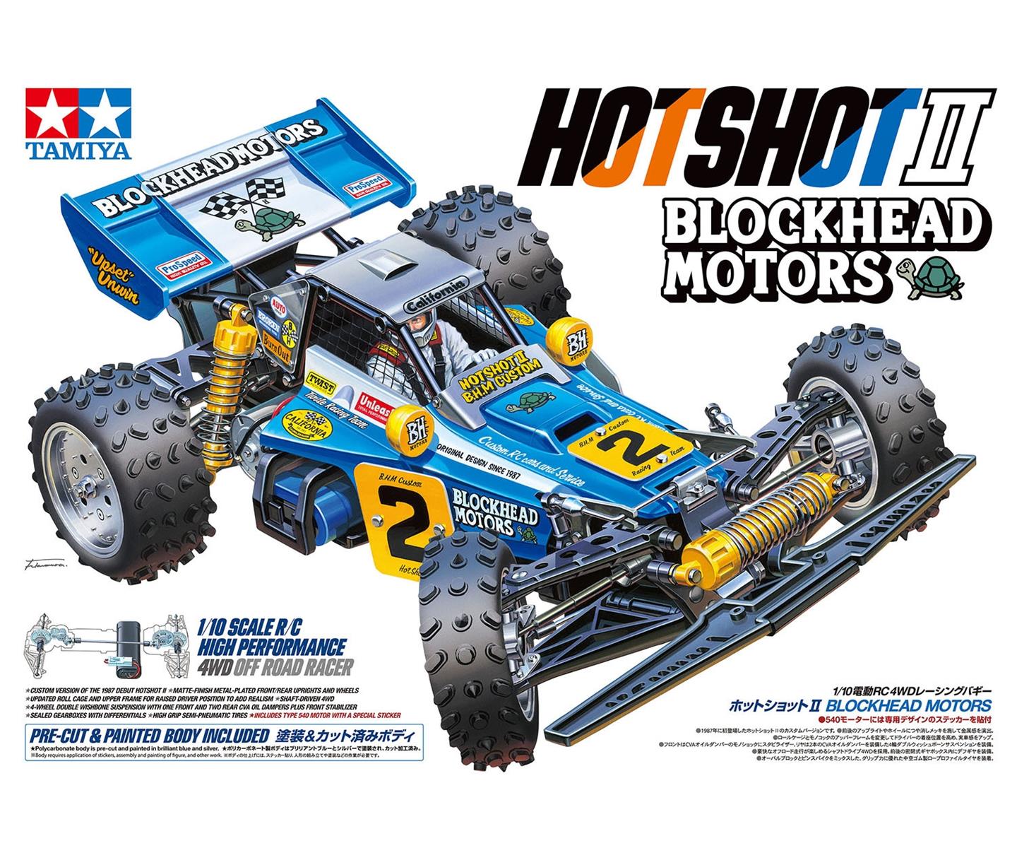 Tamiya 58710 1:10 RC Hotshot II Blockhead Motors 300058710