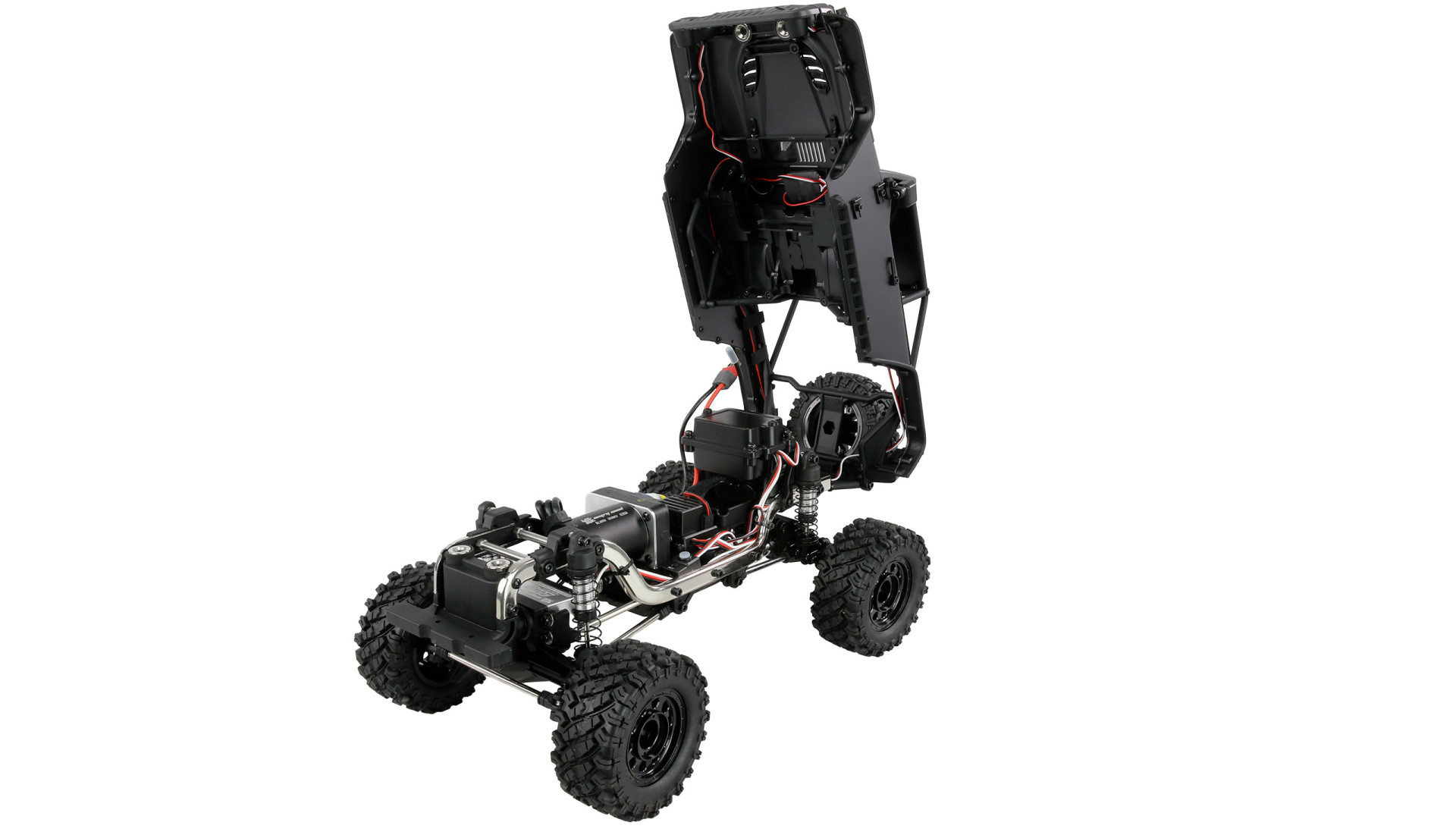 MJX Hyper GO 1/12 SC Scale Crawler Brushless 1:12 RTR Anthrazit 22701 - Abbildung 6