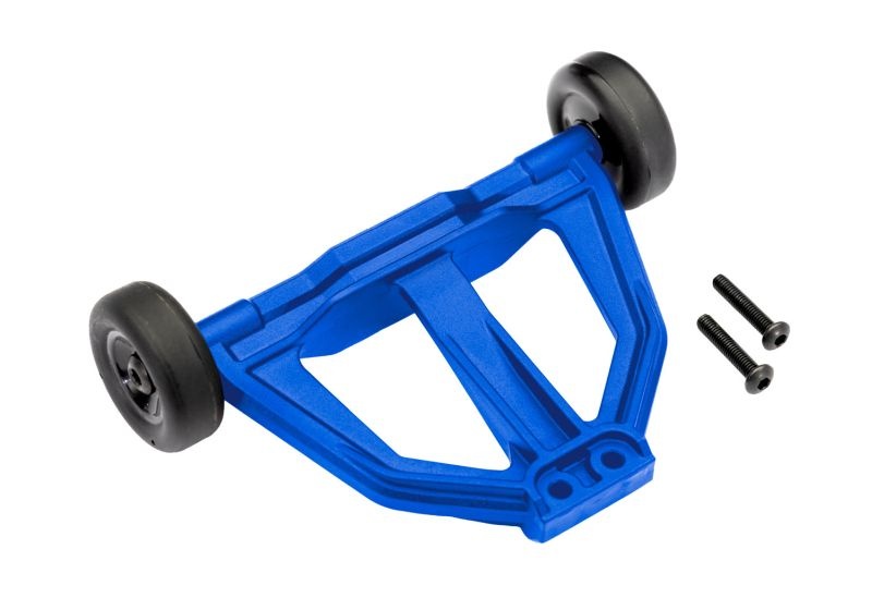 Traxxas Wheelie bar montiert blau Mini-Maxx 10776-BLUE