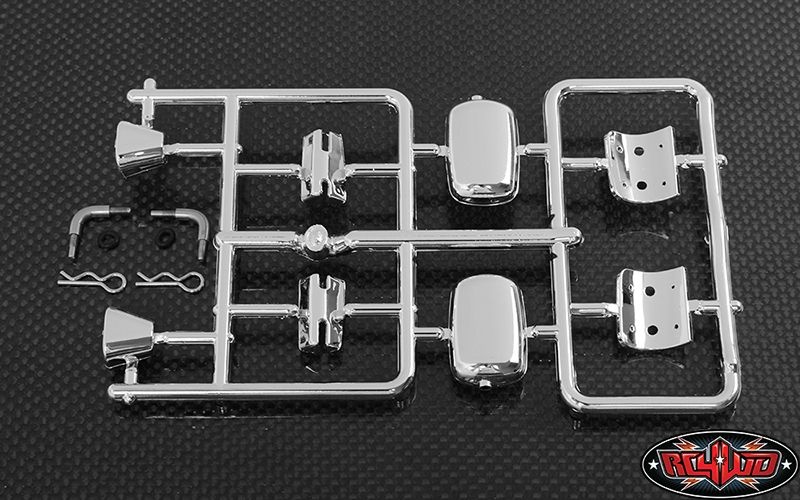 RC4WD Chevrolet Blazer Chrome Mirror and Rear Taillight Parts Asse Z-B0106